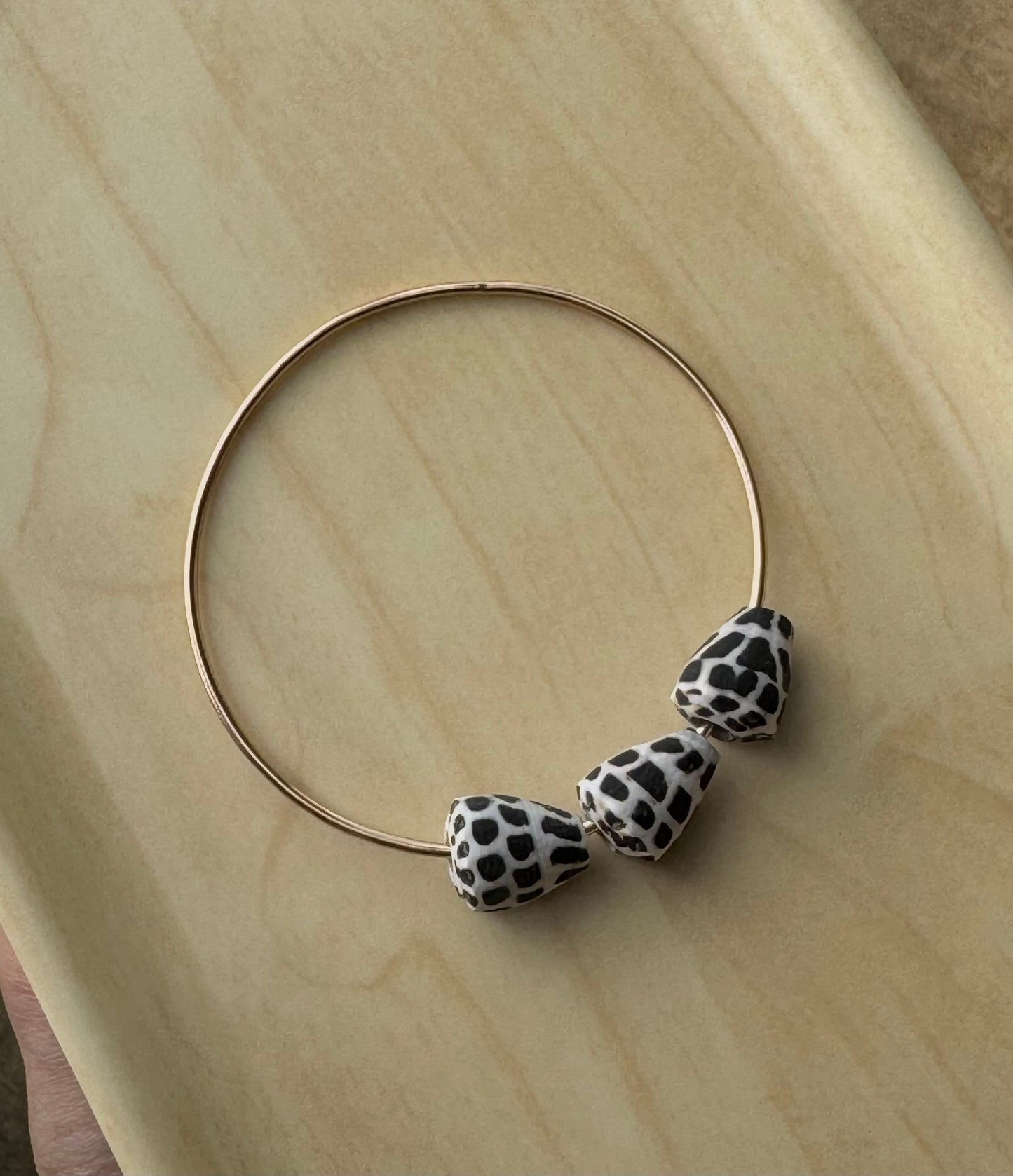 TRIPLE HEBREW BANGLE