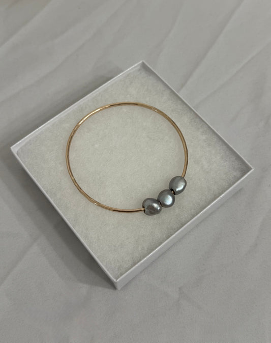 TRIPLE KESHI BANGLE