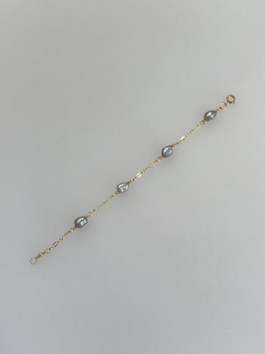 KESHI CHAIN BRACELET
