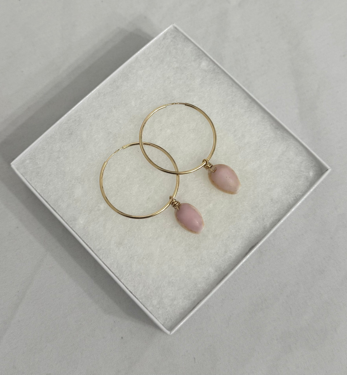 COWRIE HOOPS